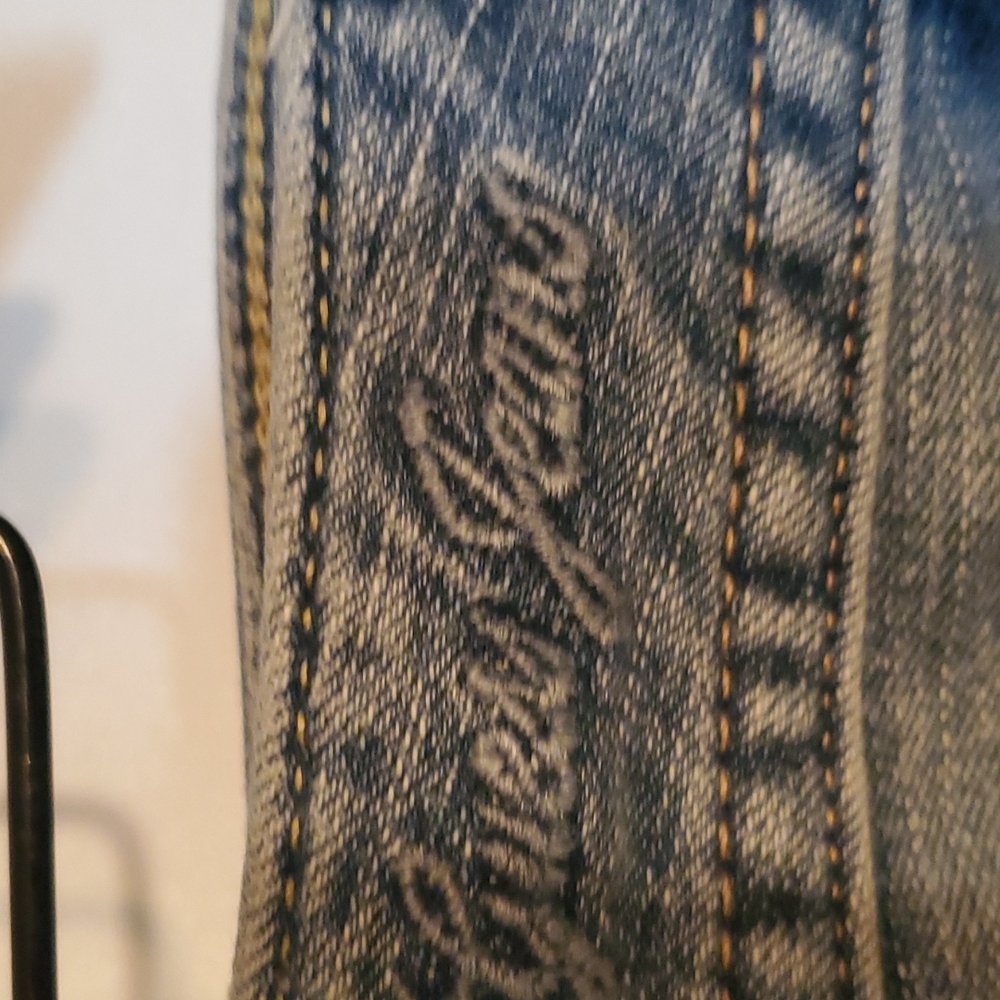 Guess Women's Straight Leg Jeans - Blue - Picture 3 of 6
